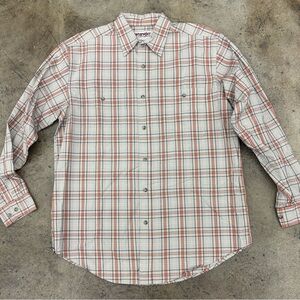 Wrangler Men's Casual Plaid Shirt